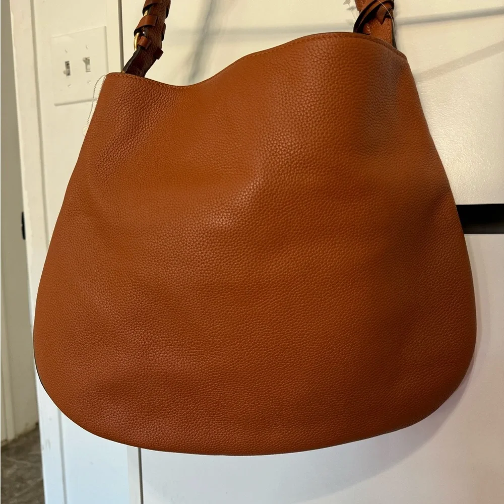 Tory Burch Tan Leather Shoulder Bag - Picture 4 of 6